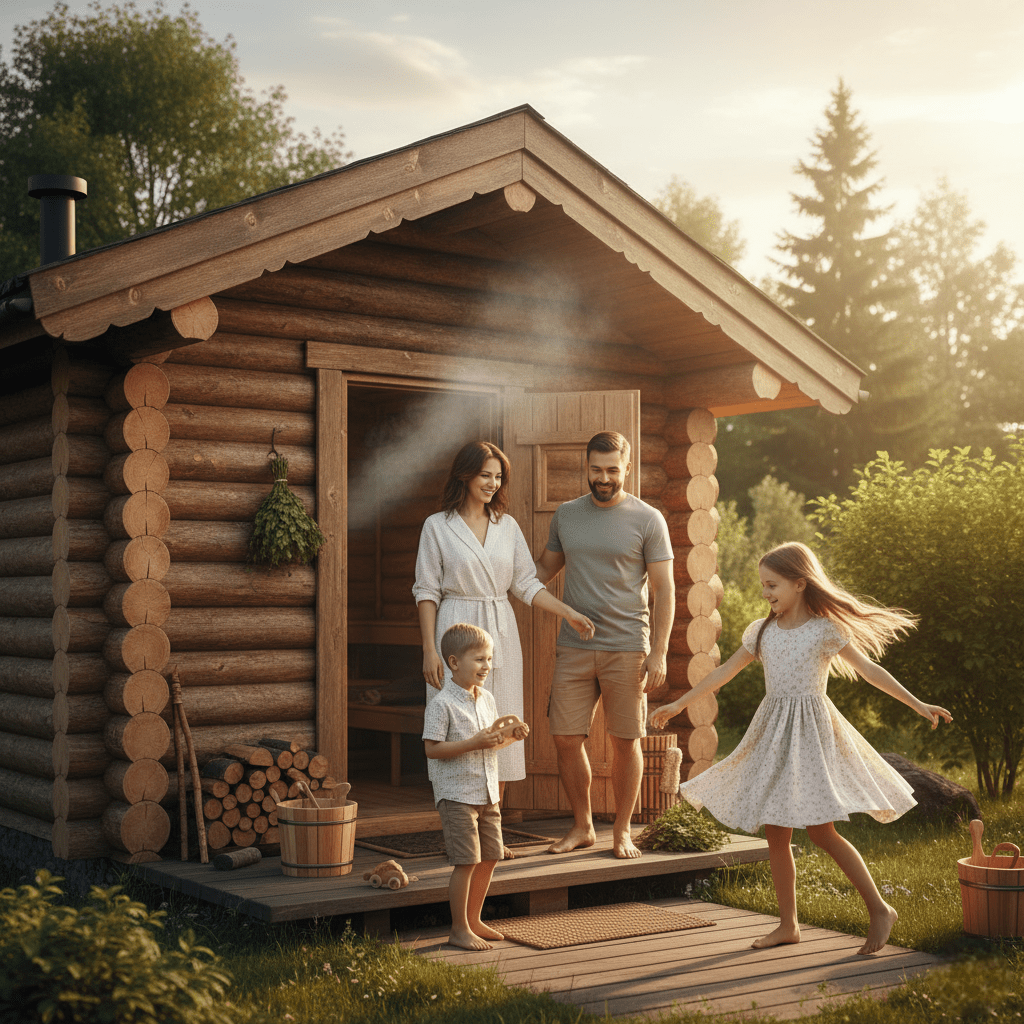 баня из сруба под ключ